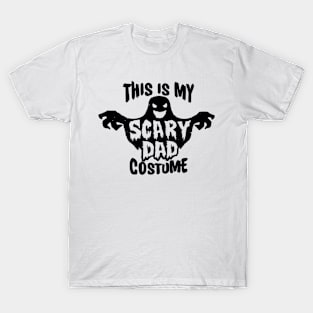 Scary Dad Costume Funny Halloween T-Shirt